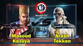 Masoud Kazuya Vs Arash Tekken - IranFGC Tekken 7 LCQ 2021