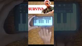 Surviva BGM Piano Cover#shorts#viral#music#trending