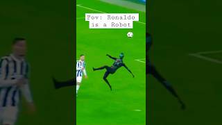 POV: Ronaldo is an AI Robot 🤖#cr7 #ai