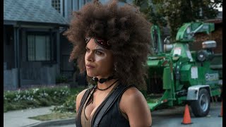 Domino - All Scenes Powers | Deadpool 2