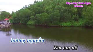 Tình Lúa Duyên Trăng   Karaoke Beat Chuẩn  Nhạc Sống Thanh Ngân