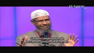 Ateist dediğin böyle soru sorar !   Dr  Zakir Naik