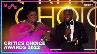 Taye Diggs and Nicole Byer Host the 27th Critics Choice Awards | MORE