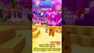 TinNT màu tím saooooo !! #miniworld #tinntmw