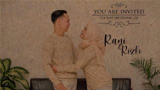 Undangan Digital Tema Rustic | Rani & Rizky