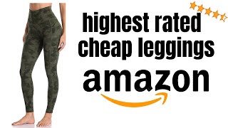 I BOUGHT AMAZON'S HIGHEST RATED BUDGET LEGGINGS