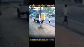 Nasib baik buat bapak ini - beruntung 1 x seumur hidup #shorts