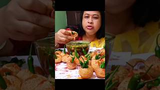 200 spicy panipuri eating challenge/golgappa eating challenge/street food ASMR eating mukbang#shorts