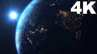 4K Planet Earth Spinning in Space | Free HD Videos - No Copyright