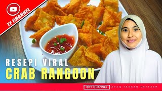 Resepi Crab Rangoon Viral | Ayaq Tangan Ustazah