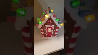 hallmark ceramic gingerbread house 2008