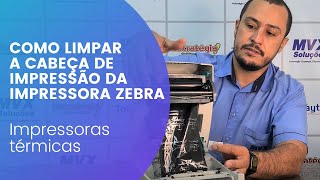 Como limpar a cabeça de impressão da impressora Zebra (térmicas)