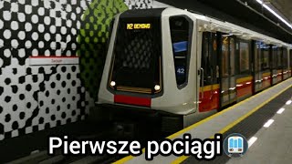 Pierwsze pociągi metra na Bródno. Otwarcie C19 Zacisze, C20 Kondratowicza i C21 Bródno.