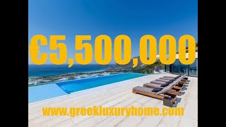 €5,500,000 Million Unique  Luxury Villa - Falassarna Beach, Crete