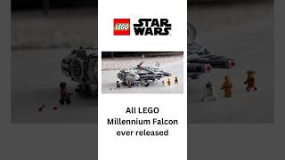 Million ways to build Millennium Falcon in LEGO #shorts