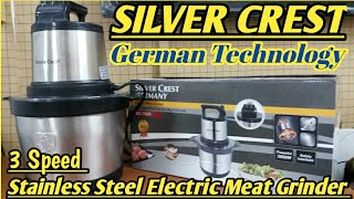 Electric Meat Grinder Double Cover Design Finish and Cover Immediatlely 3800 W