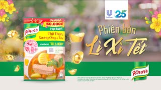 Knorr Tươi Ngọt Tròn Vị Ngon – Phiên bản Lì Xì Tết với giá hấp dẫn  – Miền Nam