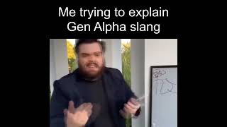 trying to explain gen alpha slang