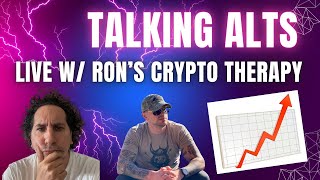 TALKING EXPLOSIVE ALT COINS LIVE W/ RON’S CRYPTO THERAPY- TET, HELLO, GFAL, MCADE, MASQ AND MORE