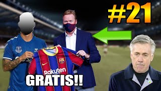 BARCELONA SE LLEVA EL MEJOR JUGADOR DEL EVERTON GRATIS !!!! - MODO CARRERA - FIFA 21