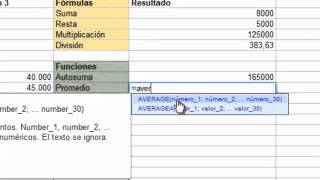 Google Drive -Formulas y Funciones