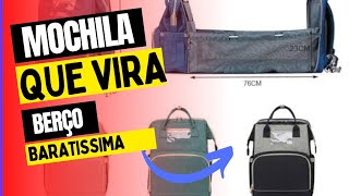 Mochila que vira #berço