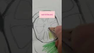 drawing lemonade lim .. 2 hours vs 4 hours  ... watch until the end .. which one is better ?