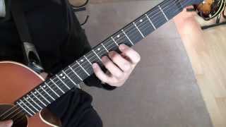 1st Primary - Finger combinations 1-2-3-4 and 4-3-2-1 on 1 and 2 strings: