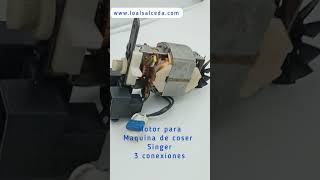 Motor para maquina de coser Singer tres conexiones