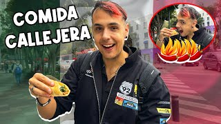 PROBANDO COMIDA CALLEJERA en MEXICO POR PRIMERA VEZ 🌶️