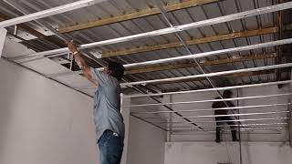 Gypsum board false ceiling for office interior | Interior Designs | Civil Engineering Practical