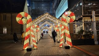 WALKING TOUR  OF TORONTO EATON CENTRE,15TH DECEMBER 2023