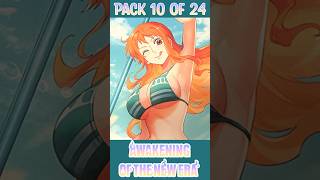 🏴‍☠️ One Piece Pack Opening 10 of 24! Awakening Of The New Era OP-05 #onepiece #shorts #waifu #tcg