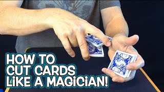 2 simple false cuts. card trick/magic trick