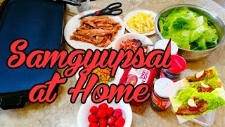 DIY Simple Samgyupsal at Home