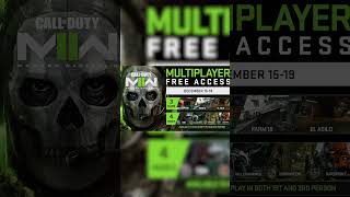 Modern Warfare 2 Is Now Free To Play For A Limited Time