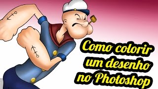 Tutorial completo: Como colorir um desenho no Photoshop