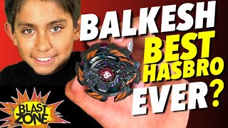 New Beyblade Battle Test! Is Balkesh the Best Hasbro Ever? Toy Beyblades Review