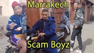 First day in Morocco Marrakech & taken to a scam shop