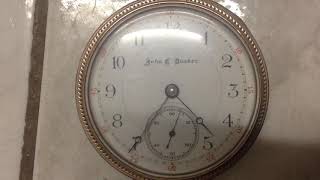 John C Dueber Hampdent pocket watch