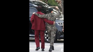 Jhope Finally Leaving Military Camp 🔴 | Jhope Saying Goodbye