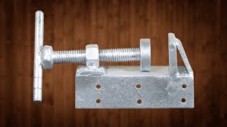 Electromagnetic Drill Press Vise | Make a Metal Mini Drill Vise | Metal Mini Vise | Drill Press Vise