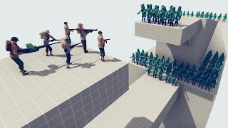 US ARMY SOLDIERS vs 100x ARMIES   🏹 Totally Accurate Battle Simulator TABS