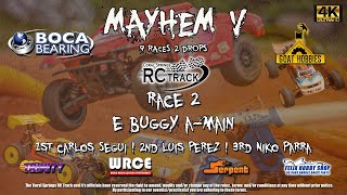 MAYHEM V Race 2 | A-Main | E Buggy | February 12, 2023