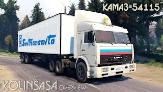 Spintires 2014 - КамАЗ-54115