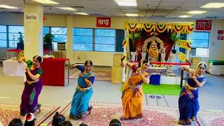 Ajitha Hare at Sai Temple-Malini Nair and Group