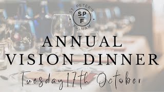 Annual Vision Dinner - 17th October 2023