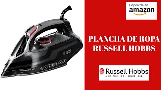 Plancha Russell Hobbs Power Steam Ultra - 3100W, Suela Cerámica, Planchado Seco, Antical