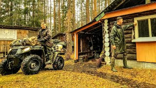 ЭТА НАХОДКА В ЛЕСУ ШОКИРОВАЛА НАС! НОЧЬ В ЧУЖОМ ДОМЕ - ТАЁЖНАЯ ИЗБА спустя 50 ЛЕТ - ЛЕСНЫЕ 2021