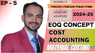 #5 TYBCOM / FYBCOM FYBAF | MATERIAL COST| SEM5 /SEM1 | MUMBAI UNIVERSITY| SIRAJ SHAIKH|